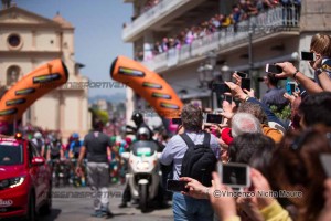Tutti pronti ad immortalare il via